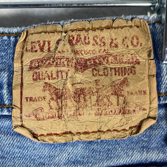 LEVIS 550 “Relaxed Boot Cut” Women Jeans Size 12L - Picture 10 of 11